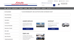 Desktop Screenshot of fleischereibedarf-gastrotechnik.de